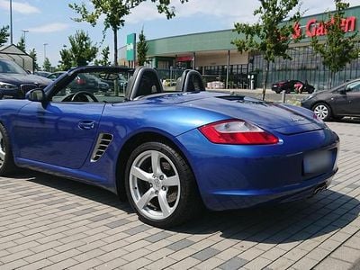 Gebraucht Porsche Boxster 239 PS (175 kW) 2006 Blau Cabrio