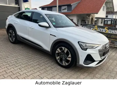 Brugt Audi e-tron Sportback S-Line 230 kW (313 HK) 2020 Hvid SUV