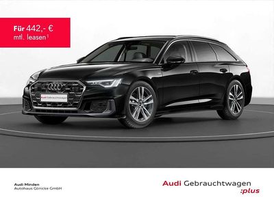 Mythosschwarz metallic Gebraucht 2025 Audi A6 S-Line Kombi | 49.350 € (Fairer Preis)