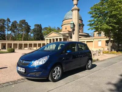 Brugt Opel Corsa 80 HK (58 kW) 2008 Blå Hatchback