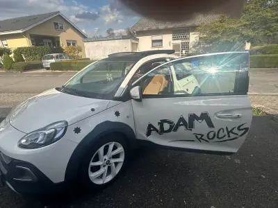 Gebraucht Opel Adam Rocks Rocks 116 PS (85 kW) 2015 Weiß Kleinwagen