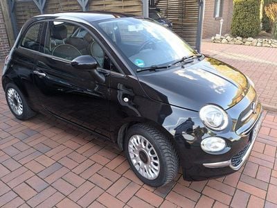 Second-hand Fiat 500 69 CP (50 kW) 2017 Negru Hatchback