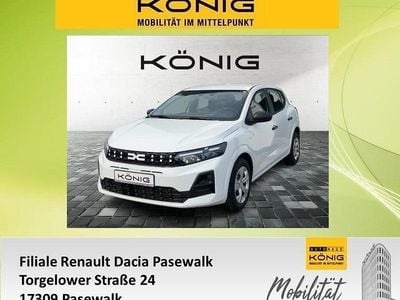 Nuova Dacia Sandero Essentiel 67 CV (49 kW) 2026 Bianco Berlina