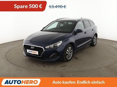 Gebraucht Hyundai i30 Style 140 PS (102 kW) 2019 Blau Kombi