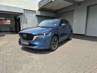 Gebraucht Mazda CX-5 184 PS (135 kW) 2022 Blau SUV