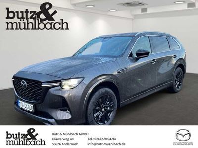 Gebraucht Mazda CX-80 Homura-Line 254 PS (186 kW) 2024 Machine grey SUV