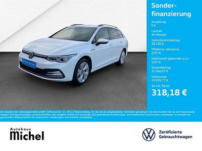 Gebraucht VW Golf VIII Style 190 PS (139 kW) 2023 Weiß Kombi