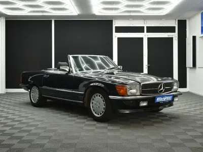 Brugt Mercedes SL300 179 HK (131 kW) 1987 Sort Cabriolet