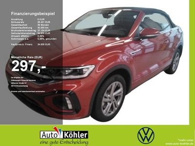 Gebraucht VW T-Roc R-line 150 PS (110 kW) 2025 Kings red SUV