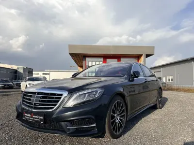 Brugt Mercedes S500L AMG line 455 HK (334 kW) 2014 Sort Sedan