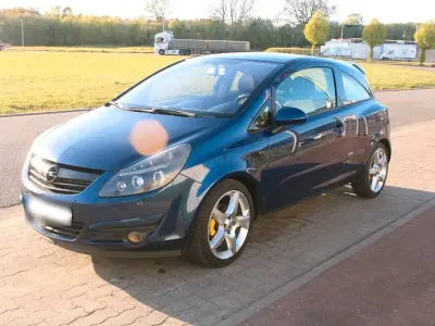 Używany Opel Corsa 80 KM (58 kW) 2007 Niebieski Hatchback