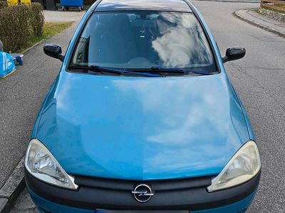 Gebraucht Opel Corsa 75 PS (55 kW) 2000 Blau Kleinwagen