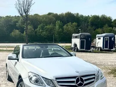 Usata Mercedes E250 Elegance 204 CV (150 kW) 2010 Argento Cabrio