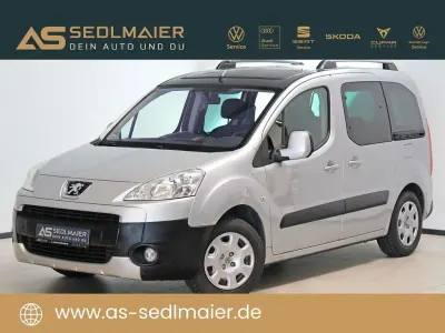 Gebraucht Peugeot Partner Tepee Family 109 PS (80 kW) 2009 Grau Van / Kleinbus