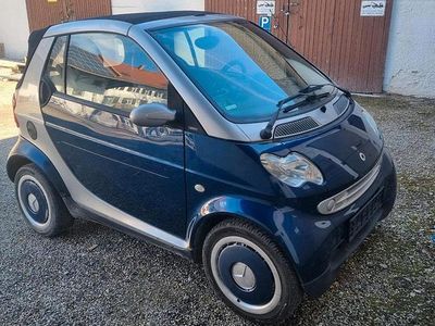 Gebraucht Smart ForTwo Cabrio 60 PS (44 kW) 2004 Blau Cabrio