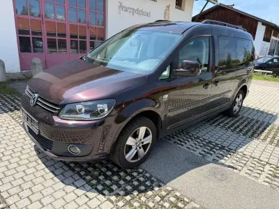 Gebraucht VW Caddy Maxi Comfortline 102 PS (75 kW) 2012 Schwarz Van / Kleinbus