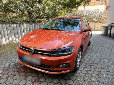 Usata VW Polo Highline 95 CV (69 kW) 2020 Arancione Utilitaria