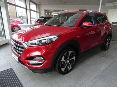 Gebraucht Hyundai Tucson Style 177 PS (130 kW) 2018 Rot SUV