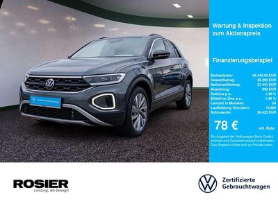 Second-hand VW T-Roc Goal 150 CP (110 kW) 2025 Gri SUV