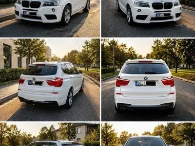 Gebraucht BMW X3 M Sport 184 PS (135 kW) 2013 Weiß SUV