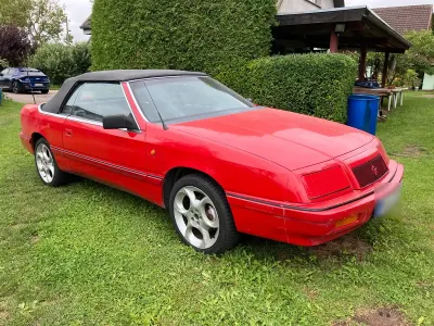 Occasion Chrysler Le Baron 1992 Rouge Cabriolet