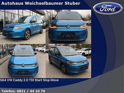 Gebraucht VW Caddy Move 122 PS (89 kW) 2021 Blau Van / Kleinbus