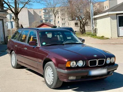 Gebraucht BMW 525 192 PS (141 kW) 1995 Rot Kombi