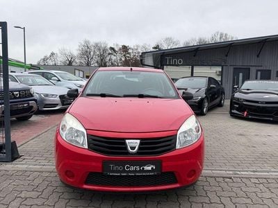 Gebraucht Dacia Sandero Ambiance 75 PS (55 kW) 2009 Rot Limousine