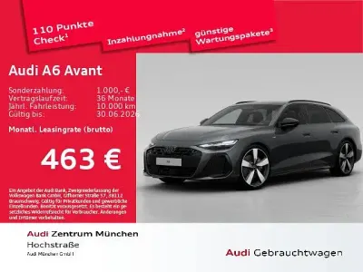 Nowe Audi A6 Ambiente 204 KM (150 kW) 2025 Szary Kombi