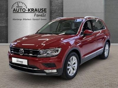 Ruby red metallic Gebraucht 2016 VW Tiguan Highline SUV | 24.550 € (Etwas zu teuer)