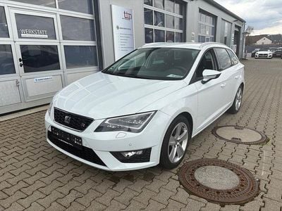 Usata Seat Leon ST FR 125 CV (91 kW) 2016 Bianco Station wagon