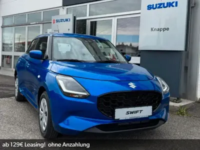 Nouvelle Suzuki Swift Club 82 ch (60 kW) 2026 Bleue Citadine