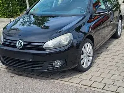 Gebraucht VW Golf VI Comfortline 122 PS (89 kW) 2009 Schwarz Kleinwagen