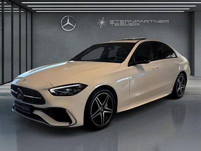 Weiß Gebraucht 2024 Mercedes C300 AMG Limousine | 45.290 € (Fairer Preis)