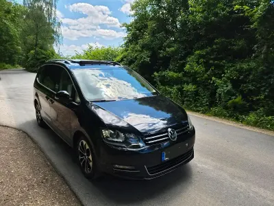 Gebraucht VW Sharan Highline 170 PS (125 kW) 2012 Schwarz Van / Kleinbus