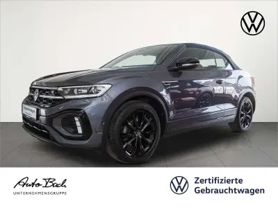 Second-hand VW T-Roc Cabriolet R-line 150 CP (110 kW) 2022 Gri Cabrio