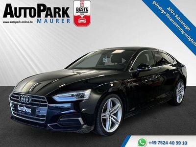 Gebraucht Audi A5 Sportback S-line plus 150 PS (110 kW) 2018 Schwarz Kleinwagen
