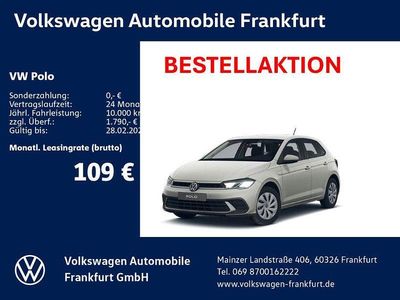 Grau Neu 2026 VW Polo Life Limousine | 21.280 € (Guter Preis)