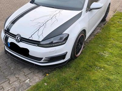 Usata VW Golf VII R-line 105 CV (77 kW) 2013 Bianco Berlina