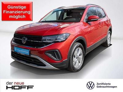 Gebraucht VW T-Cross Life 95 PS (69 kW) 2024 Rot SUV