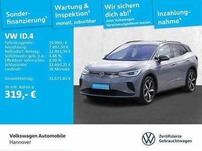 Gebraucht VW ID.4 GTX 225 kW (306 PS) 2023 Mondsteingrau schwarz SUV