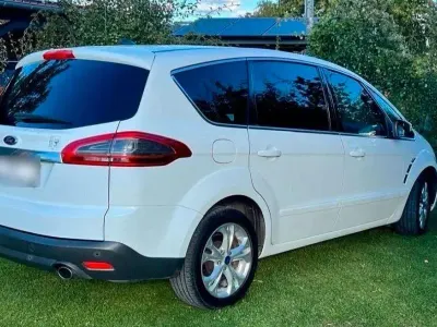 Gebraucht Ford S-MAX S 203 PS (149 kW) 2012 Weiß Van / Kleinbus