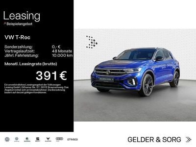 Gebraucht VW T-Roc R-line 150 PS (110 kW) 2022 Lapiz blue metallic SUV