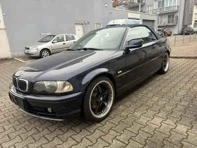 Occasion BMW 320 170 ch (125 kW) 2001 Bleue Cabriolet