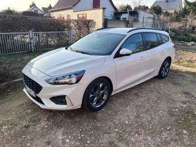 Brugt Ford Focus ST-Line 120 HK (88 kW) 2021 Hvid Stationcar