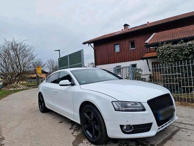 Gebraucht Audi A5 Sportback 179 PS (131 kW) 2010 Weiß Kleinwagen