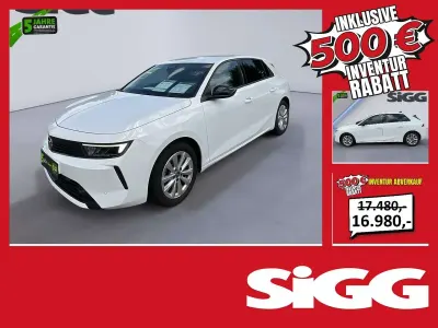 Gebraucht Opel Astra Enjoy 110 PS (80 kW) 2023 Weiß Kleinwagen