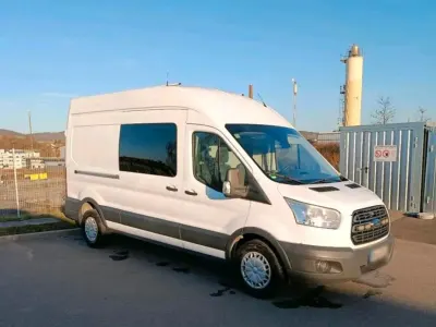 Gebraucht Ford Transit 155 PS (114 kW) 2015 Weiß Van / Kleinbus