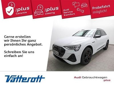 Usata Audi e-tron Black Edition 300 kW (408 CV) 2022 Bianco SUV