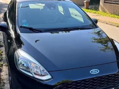 Gebraucht Ford Fiesta ST-Line 101 PS (74 kW) 2018 Schwarz Kleinwagen